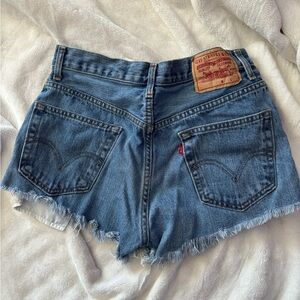 Levi's Women's Classic Blue Jean Shorts